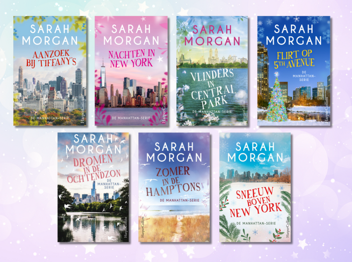 Dit is de leesvolgorde van de Liefs uit Manhattan-serie van Sarah Morgan!