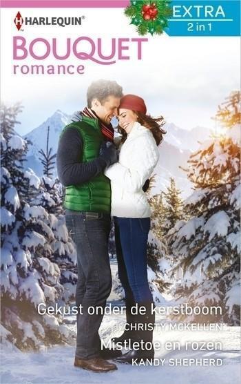 Bouquet Extra 484 – Christy McKellen – Kandy Shepherd – Gekust onder de kerstboom – Mistletoe en rozen